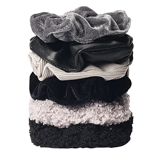 Matte Cotton Scrunchies for Women and Girls
