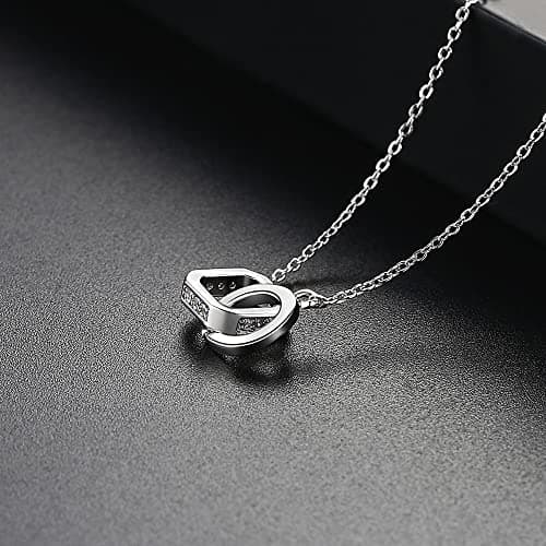 Women's Cubic Zirconia Cross Necklace