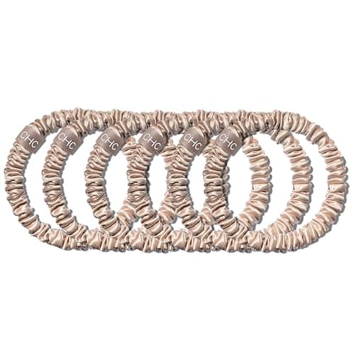 SUNDAYSILKS™ Luxurious Mulberry Silk Scrunchies for Women & Girls | No-Slip, Silky Hair Ties [1 Pack]