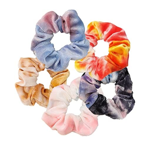 Plaid Elastic Hair Ties for Women