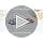 Elegant Sterling Silver Gemstone Wedding Band for Women and Men - Size 6 to 10