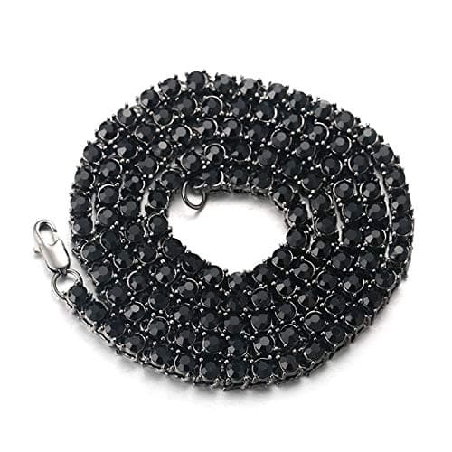 Halukakah Gold Chain for Men Iced Out