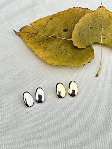 Michooyel 14K Gold & Sterling Silver Stud Earrings