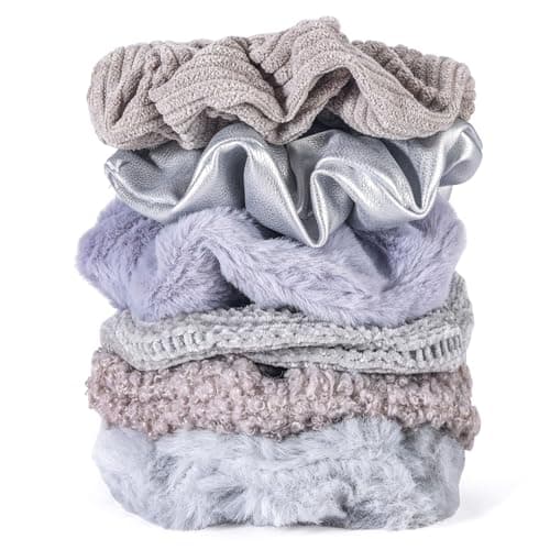 Matte Cotton Scrunchies for Women and Girls