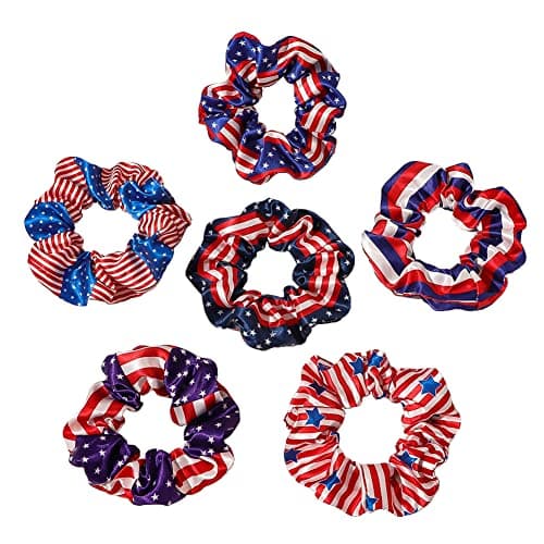1. Satin Scrunchies for Hair - 6 Colors
2. Satin Hair Ties Ponytail Holder, Silky Soft No Hurt Your Hair