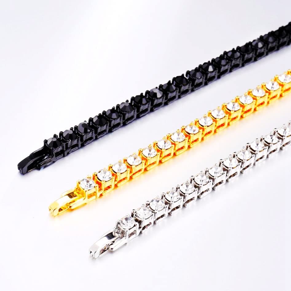 Bling Empire 14K Gold and Silver Bracelets for Men and Women