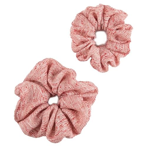 Oversized & Petite White Scrunchies for Women
