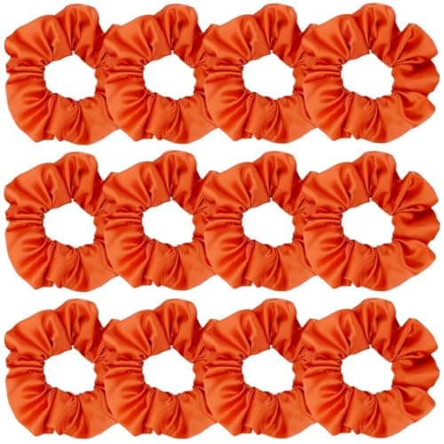 Satin Silk Hair Scrunchies for Women and Girls