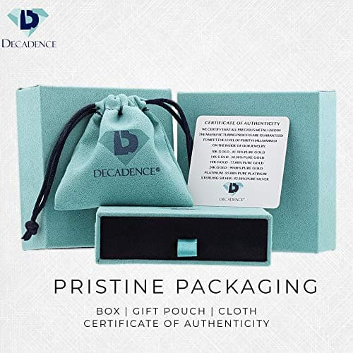 DECADENCE Sterling Silver Baguette & Round CZ Eternity Band Ring