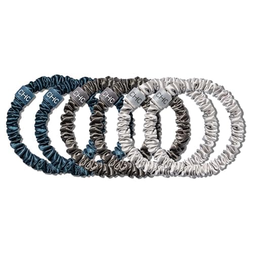 SUNDAYSILKS™ Luxurious Mulberry Silk Scrunchies for Women & Girls | No-Slip, Silky Hair Ties [1 Pack]