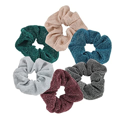 Plaid Elastic Hair Ties for Women