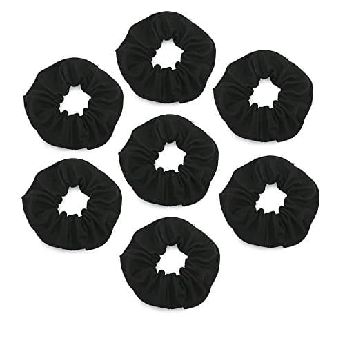 Soft Cotton Scrunchie Set (Neutral Colors)
