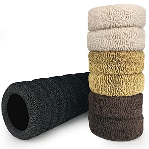 Large Terry Cloth Hair Scrunchies for Thick Hair