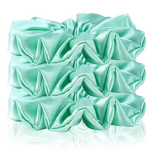 Silk Satin Scrunchies for Women and Girls