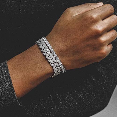 Minimalistic Accessory: TOPGRILLZ Gold Tennis Bracelet for Men and Women