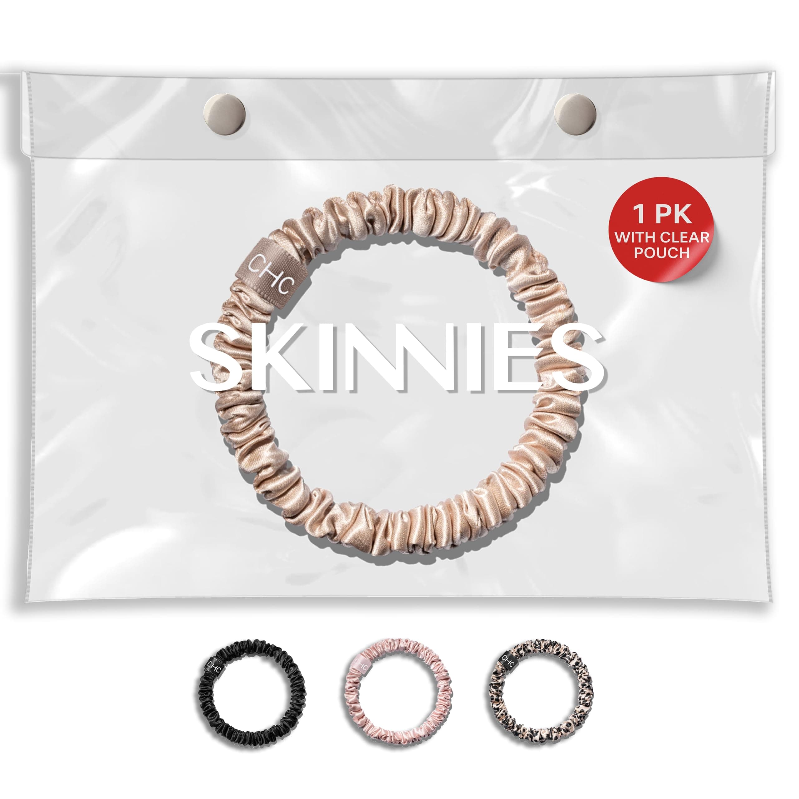SUNDAYSILKS™ Luxurious Mulberry Silk Scrunchies for Women & Girls | No-Slip, Silky Hair Ties [1 Pack]