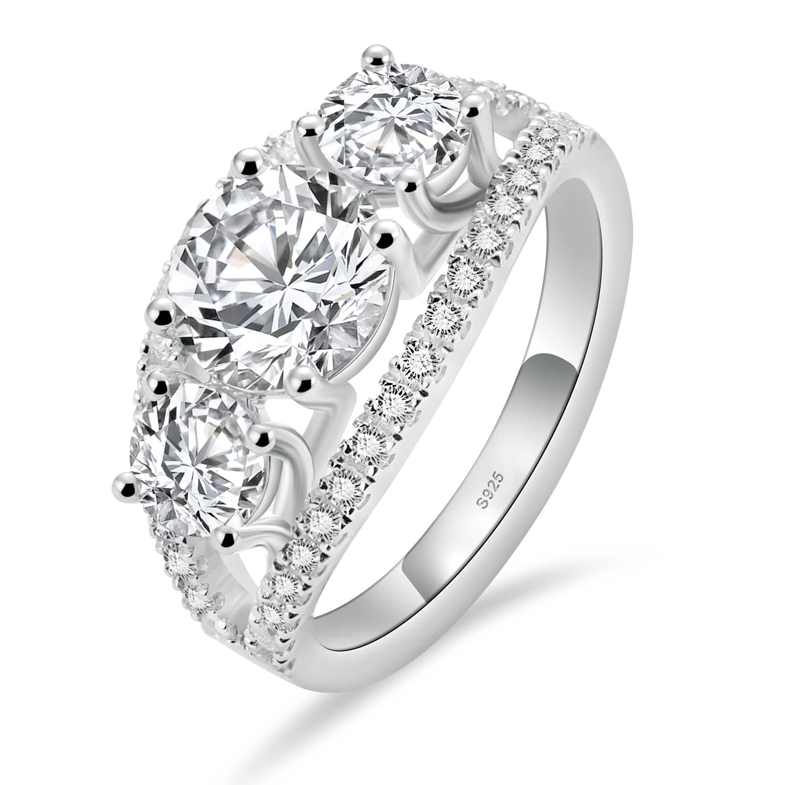 Moissanite Engagement Rings for Women